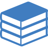 積み重なった本のアイコン